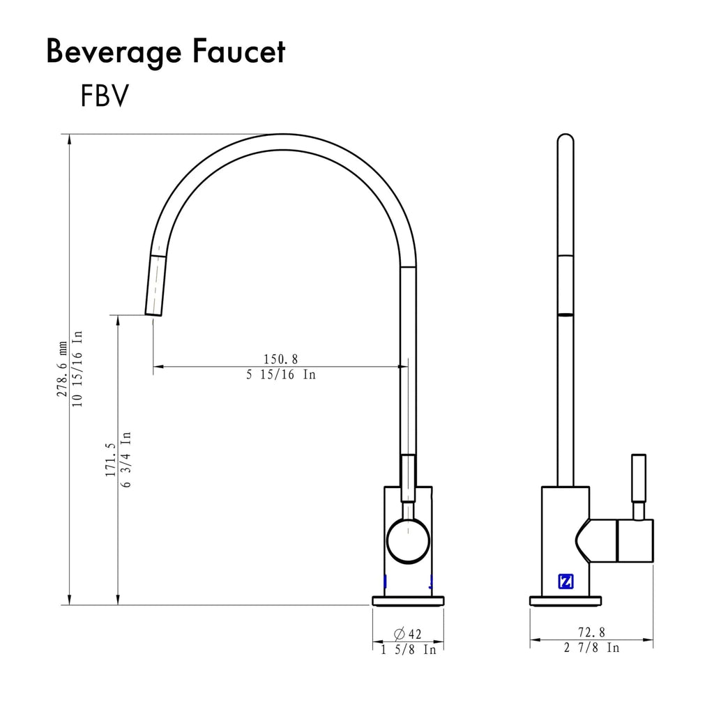 ZLINE Drink Faucet FBV-MB