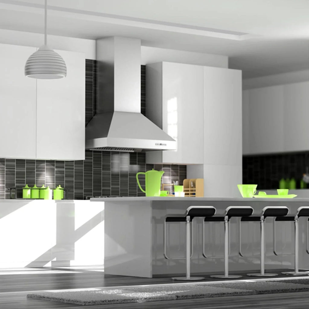 ZLINE Ducted Wall Mount Range Hood in Outdoor Approved Stainless Steel 697-304-30