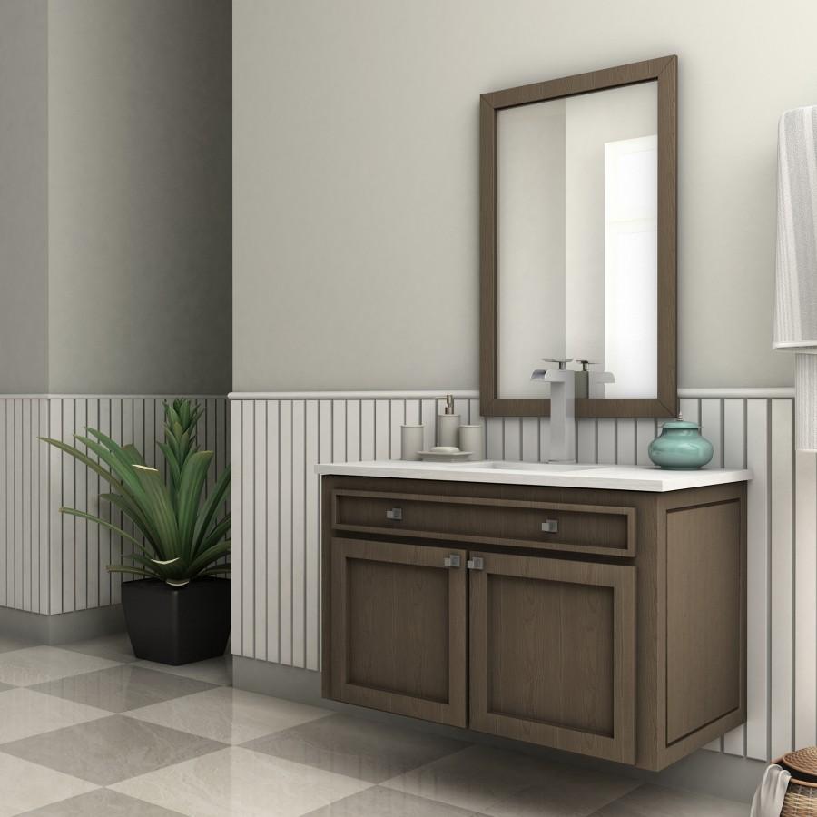ZLINE Eagle Falls Bath Faucet in Brushed Nickel,EAG-BF-BN