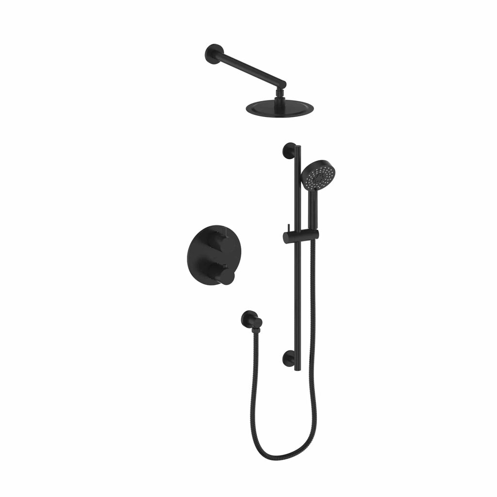 ZLINE Emerald Bay Thermostatic Shower System EMBY-SHS-T2-MB