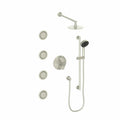 ZLINE Emerald Bay Thermostatic Shower System with Body Jets EMBY-SHS-T3-BN