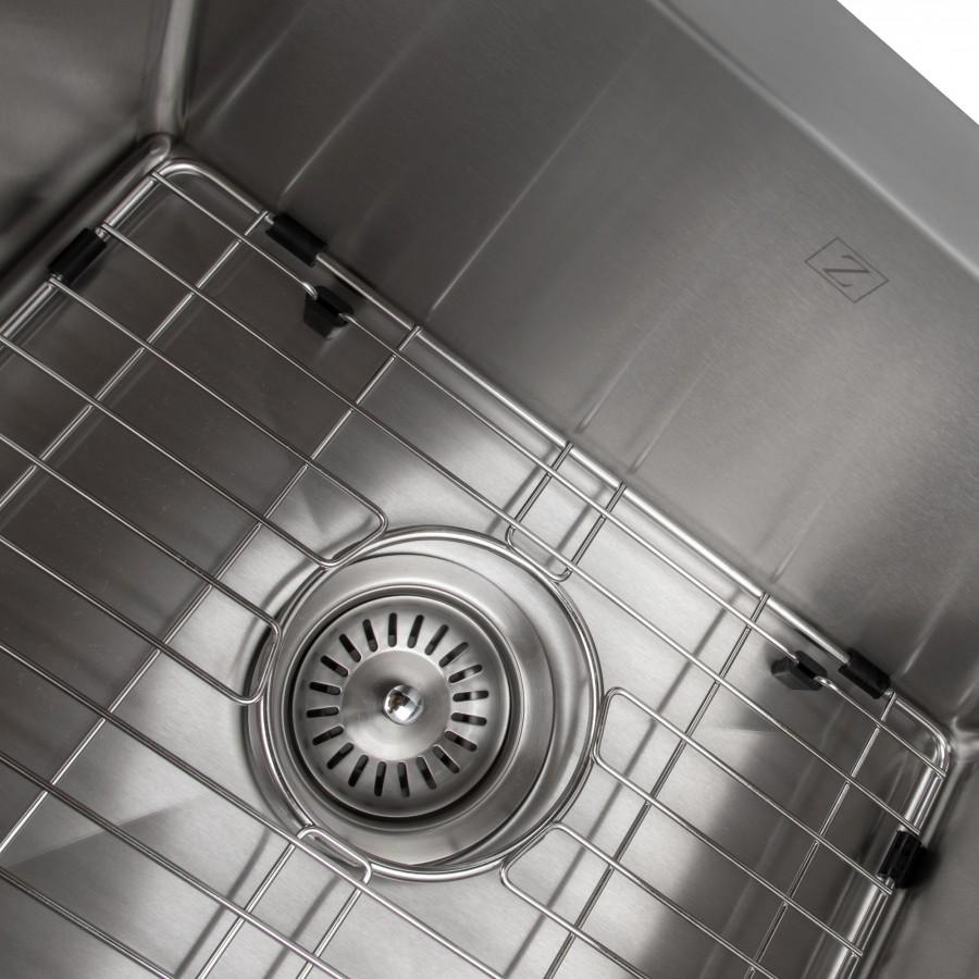 ZLINE Farmhouse 36" Double Bowl Apron Sink Stainless Steel, SA50D-36