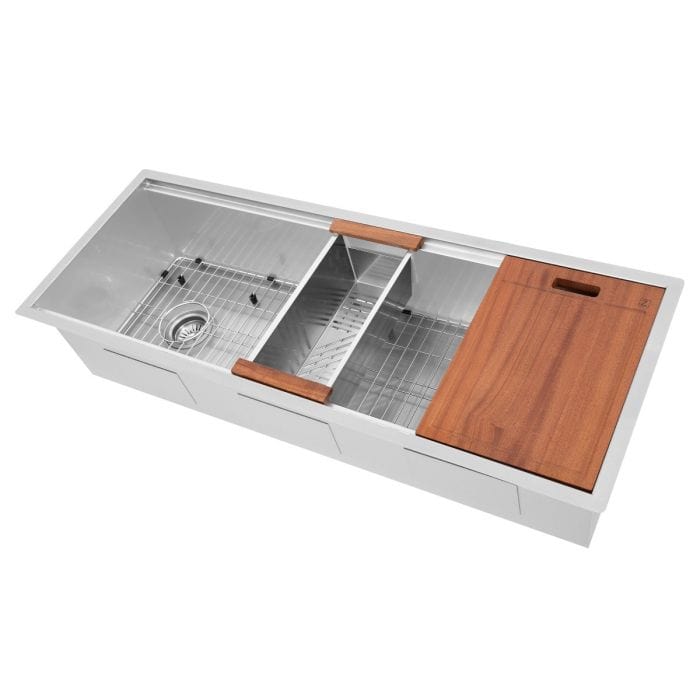 ZLINE Garmisch 45" Undermount Single Bowl, DuraSnow Stainless, SLS-45S