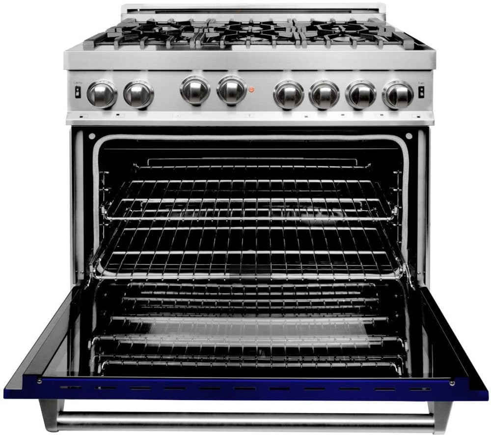 ZLINE 36" Bundle Range RA-BG-36 & Range Hood KB-36, 2KP-RABGRH36
