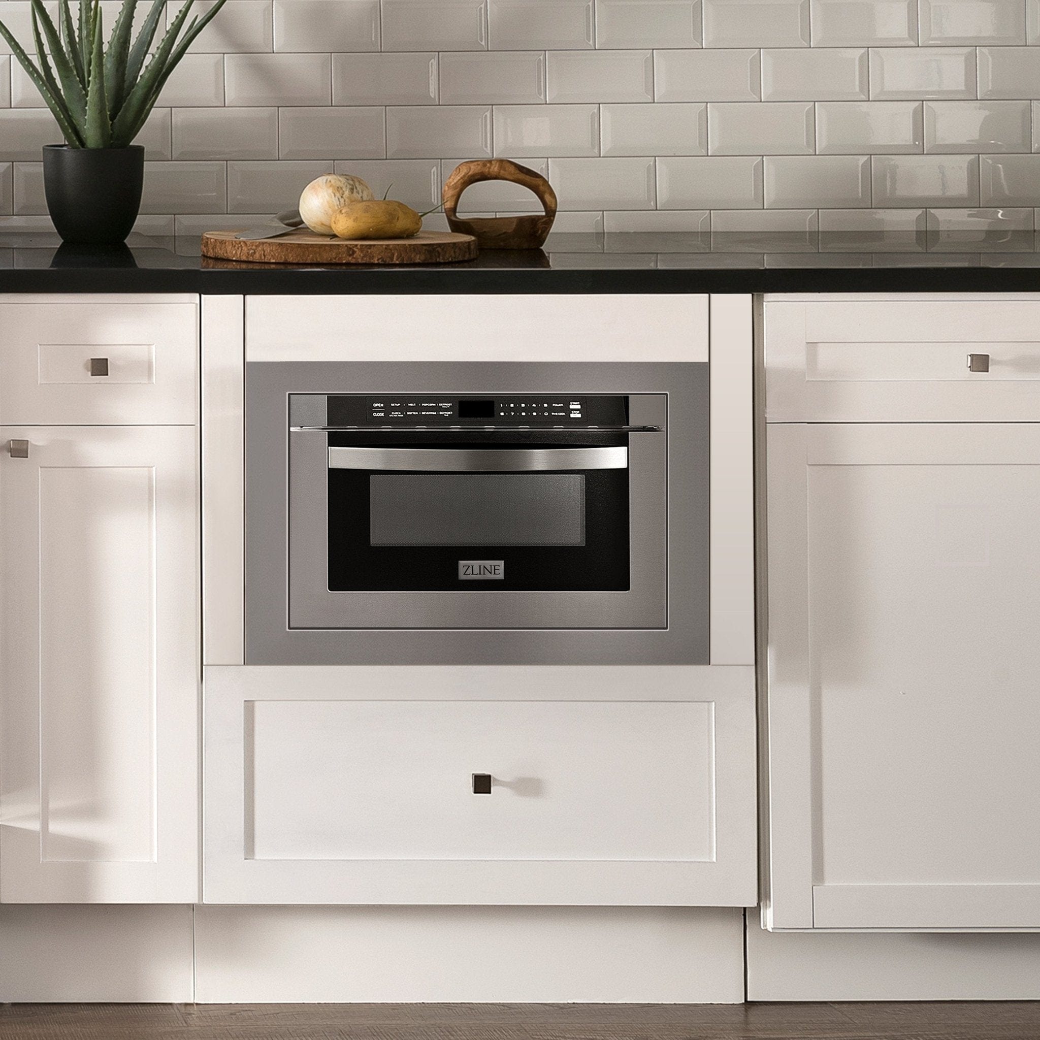 ZLINE Microwave Drawer with Trim Kit, MWD-TK-30