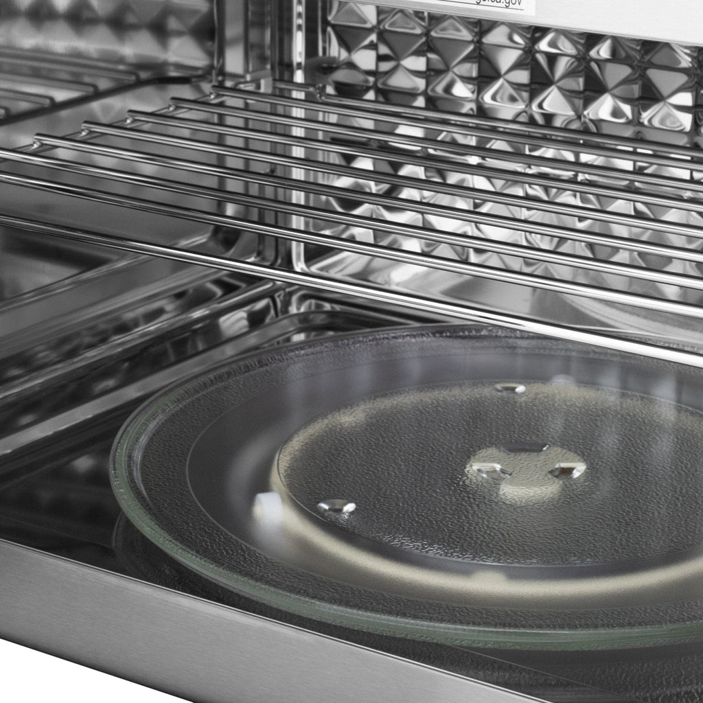 ZLINE Over Range Microwave, Black Stainless MWO-OTR-H-30-BS