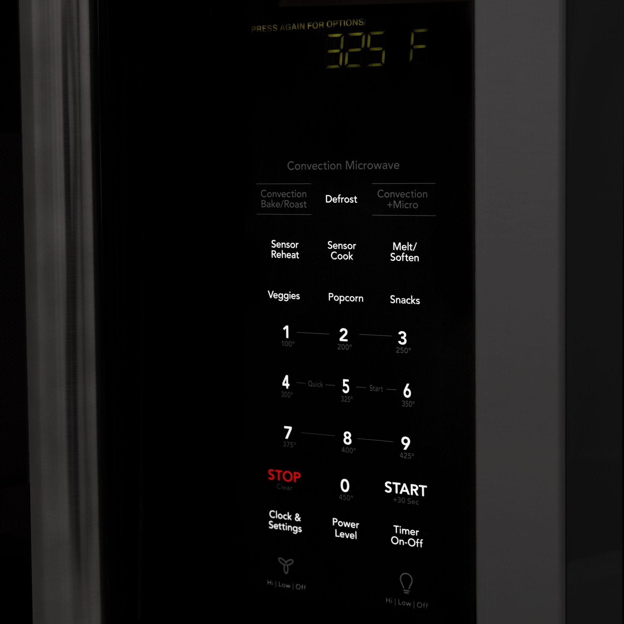 ZLINE Over Range Microwave, Black Stainless MWO-OTR-H-30-BS
