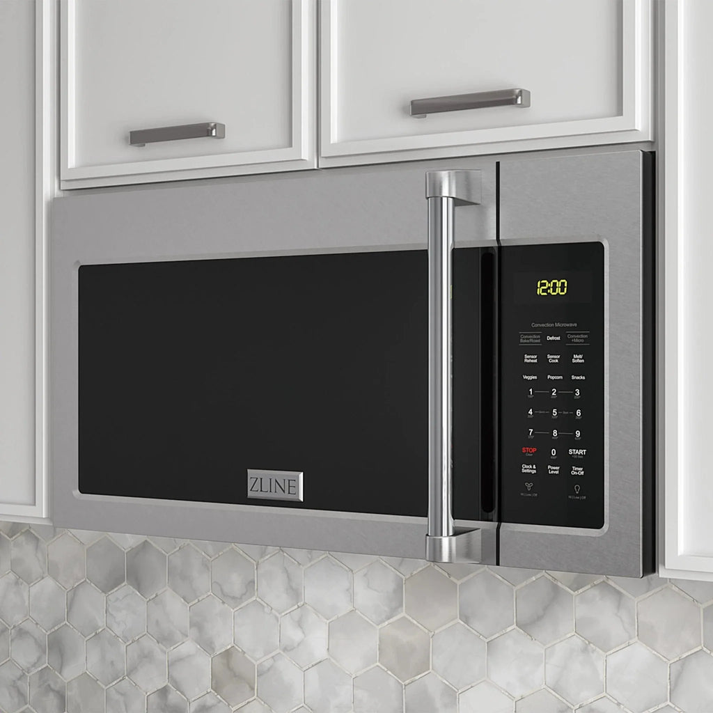 ZLINE Over Range Microwave Oven, Stainless Steel, MWO-OTR-H-30-SS