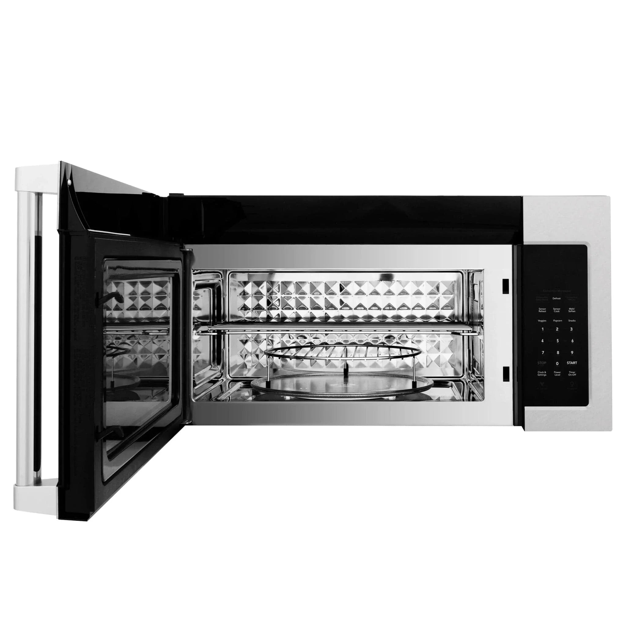 ZLINE Over Range Microwave Oven, Stainless Steel, MWO-OTR-H-30-SS