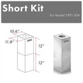 ZLINE Short Kit for Ceilings Under 8' ISLAND-Outdoor, SK-597i-304