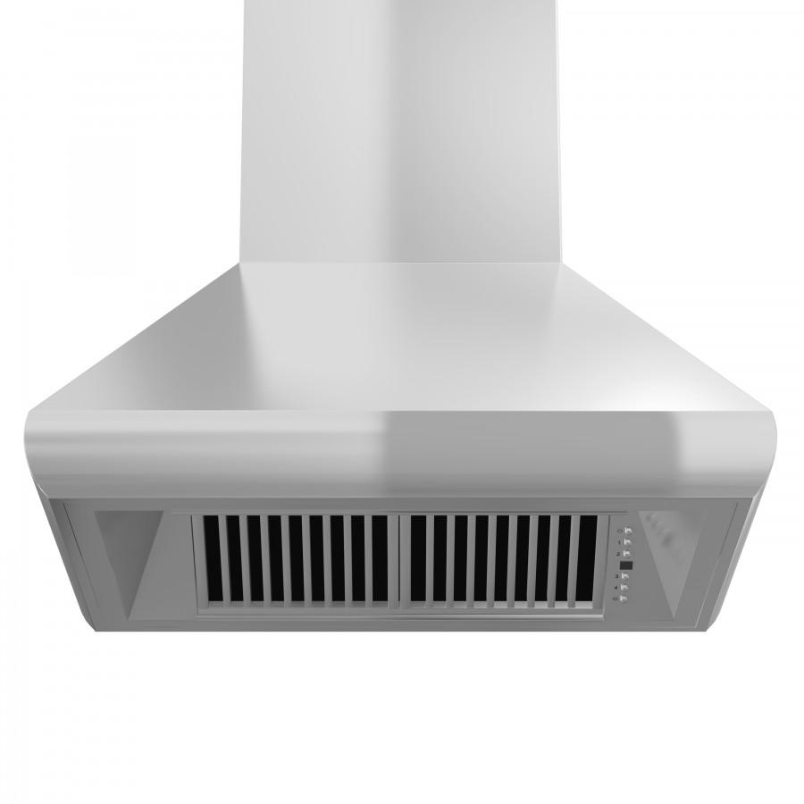 ZLINE 48" Remote Dual Blower Stainless Wall Range Hood, 687-RD-48
